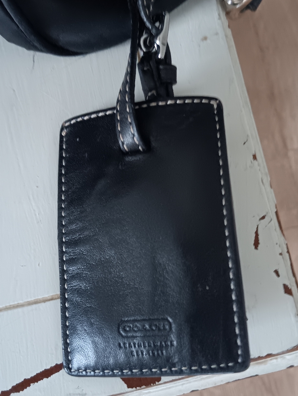 Coach  Black, Brown & Blue Extra Large Hampton Duffle Travel Bag ⚘️ - Picture 7 of 15
